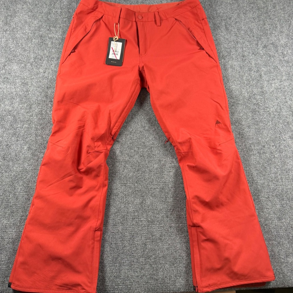 Burton Society Pant Womens XL Hot Sauce Red Waterproof Snowboard Ski Winter New
